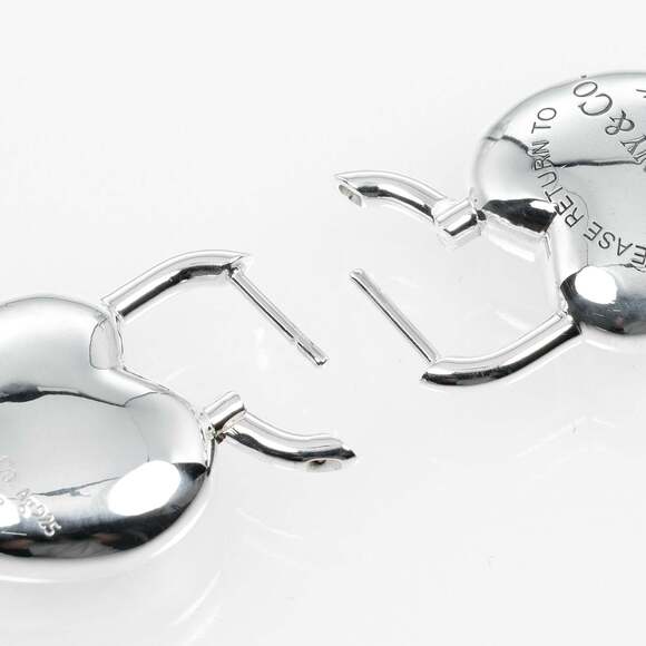 TIFFANY Silver Heart Earrings
